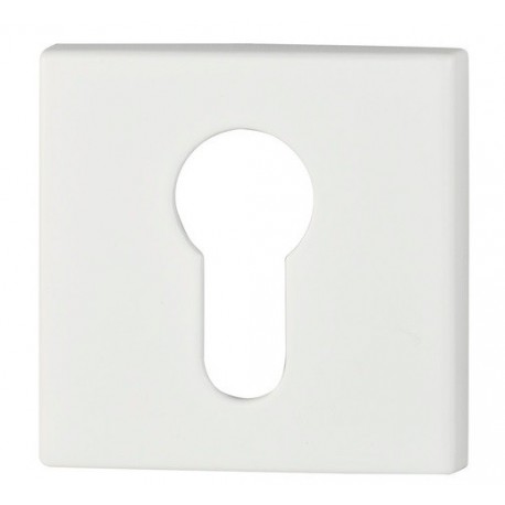 Rozeta kwadrat R67 biała na wkładkę VDS