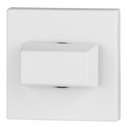 Blokada WC kwadrat R67 biała VDS