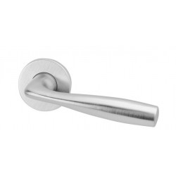 Klamka MITO chrom satyna rozeta okrągła VDS