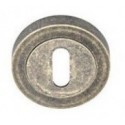 Rozeta okrągła R1 antyczny srebrny na klucz VDS