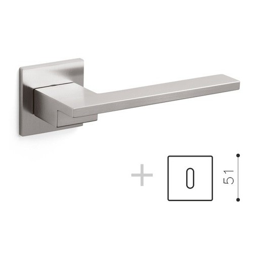 Klamka LIVING BASSE SuperFinish inox OLIVARI