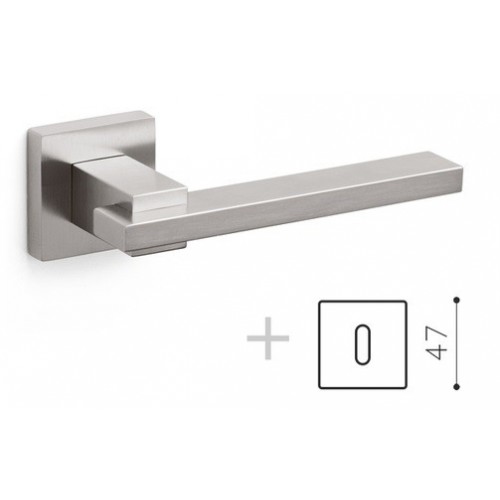 Klamka MINERVA SuperFinish inox OLIVARI