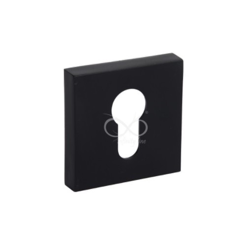 Rozeta kwadrat RYQ B02 wkładka czarna
