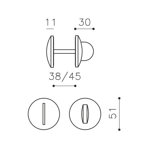 Klamka ALEXANDRA SuperFinish inox OLIVARI