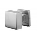 Gałka QUATTRO ruchoma inox rozeta kwadrat VDS