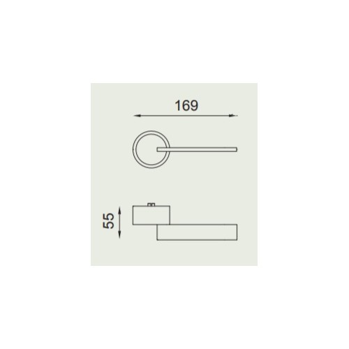 Klamka TIMELESS ARO złoty satyna DND
