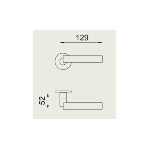 Klamka BOOLE FINE ONO czarny matowy DND