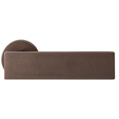 Klamka ARETE/L AB mosiądz antyczny DND