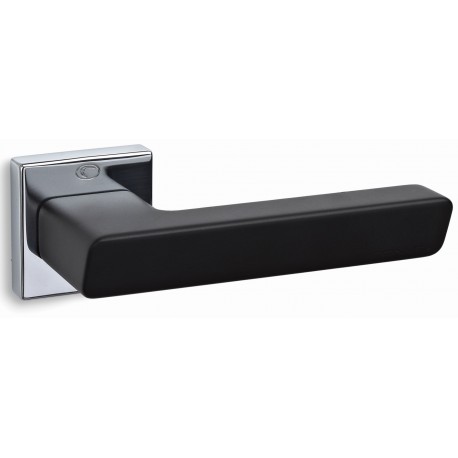 Klamka 2145 chrom/czarny matowy CONVEX