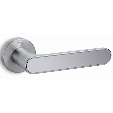 Klamka 2195 chrom/chrom satyna CONVEX