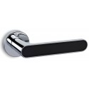 Klamka 2195 chrom/czarny matowy CONVEX