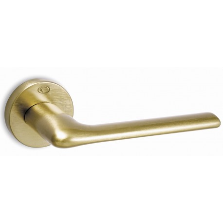 Klamka 1485 mosiądz satyna CONVEX