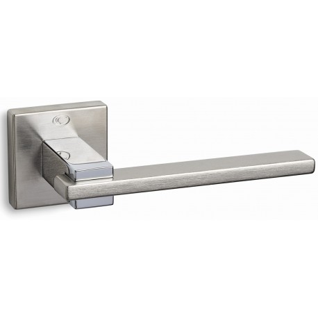 Klamka 745 nikiel satyna/chrom CONVEX