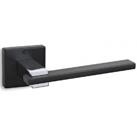 Klamka 745 chrom/czarny matowy CONVEX