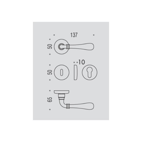 Klamka IDA OP - oroplus Colombo