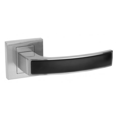 Klamka SAVIO KSO 300B satyna/czarny KUCHINOX