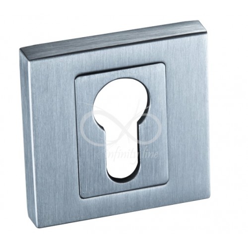 Rozeta RNQ M702 na wkładkę chrom mat