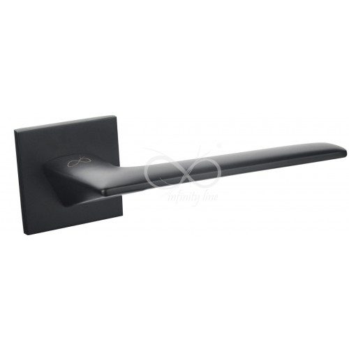 Klamka GIULIETTA czarna KGUL S B00 SZ. KW. SLIM