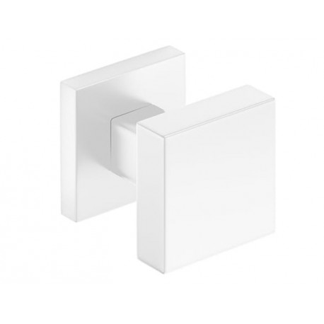 Gałka AEGIS kwadrat biała