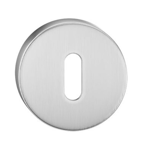 Rozeta okrągła na klucz chrom szczotkowany