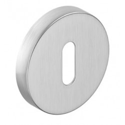 Rozeta okrągła na klucz chrom szczotkowany