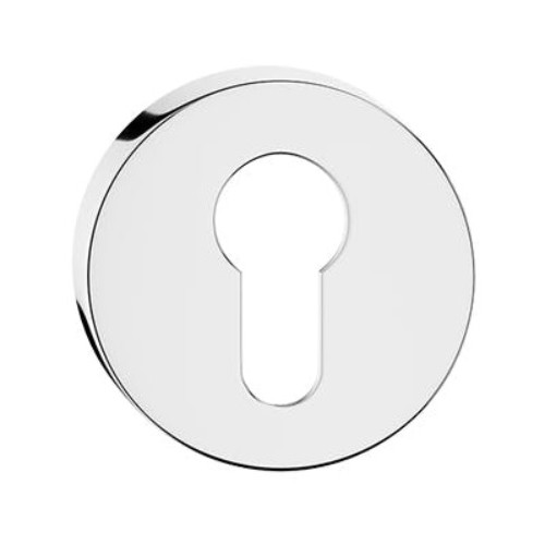 Rozeta okrągła na wkładkę chrom