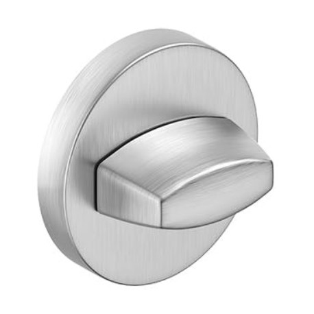 Blokada WC okrągła chrom szczotkowany