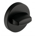 Blokada WC okrągła czarna