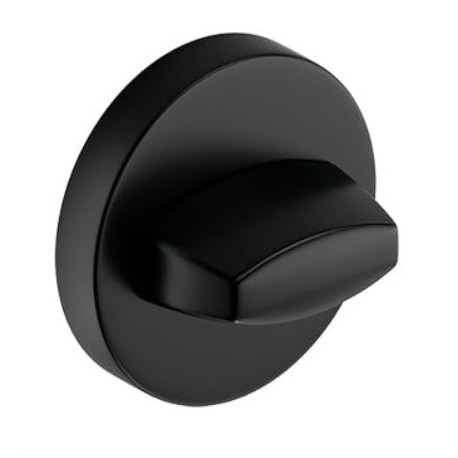 Blokada WC okrągła czarna