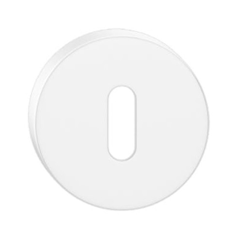 Rozeta okrągła na klucz biała