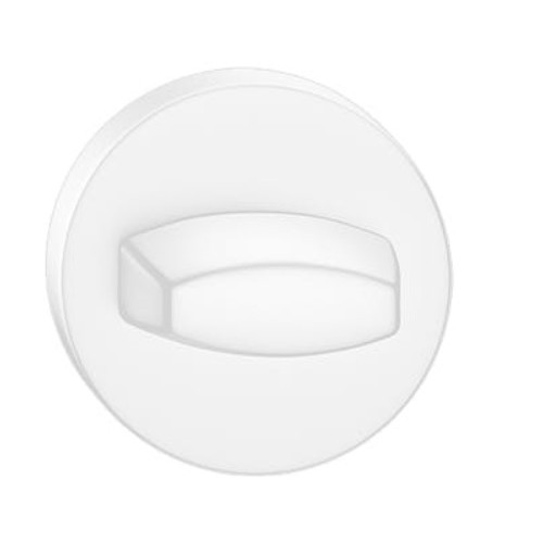 Blokada WC okrągła biała