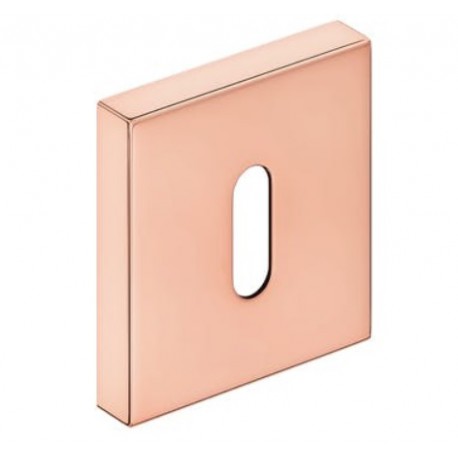 Rozeta kwadrat na klucz miedź