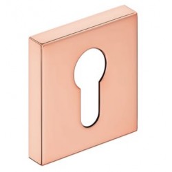 Rozeta kwadrat na wkładkę miedź