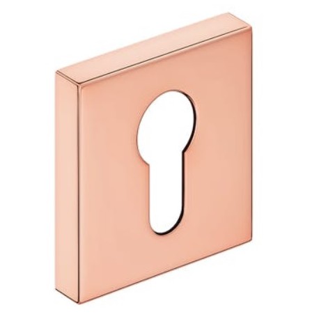 Rozeta kwadrat na wkładkę miedź