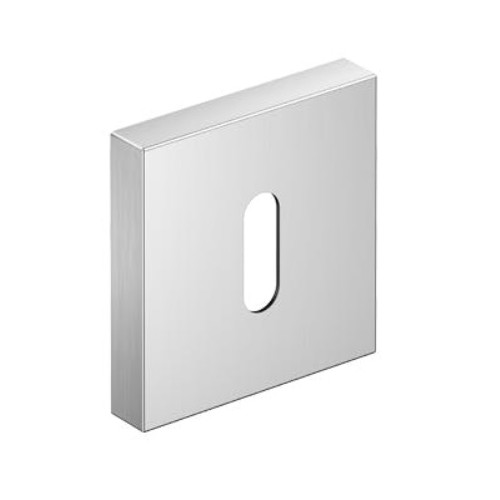 Rozeta kwadrat na klucz chrom szczotkowany