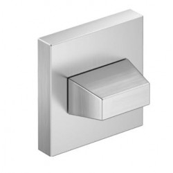 Blokada WC kwadrat chrom szczotkowany