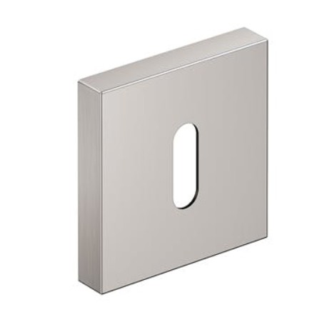 Rozeta kwadrat na klucz nikiel szczotkowany