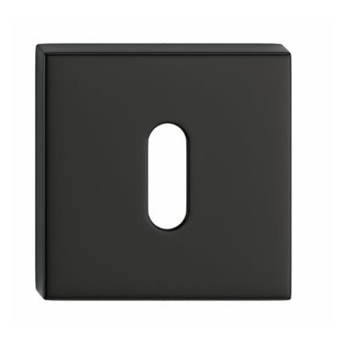 Rozeta kwadrat na klucz czarna