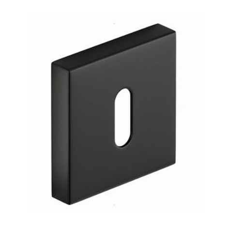 Rozeta kwadrat na klucz czarna