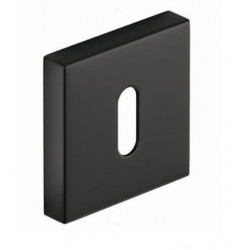Rozeta kwadrat na klucz czarna