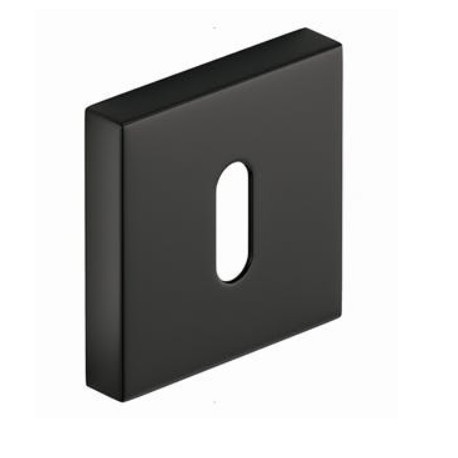 Rozeta kwadrat na klucz czarna