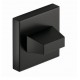 Blokada WC kwadrat czarna