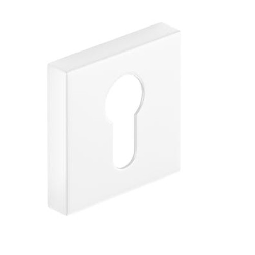 Rozeta kwadrat na wkładkę biała