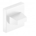 Blokada WC kwadrat biała
