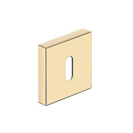 Rozeta kwadrat na klucz mosiądz