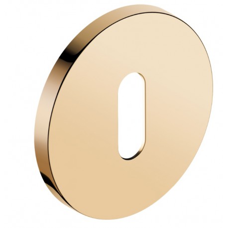 Rozeta okrągła SLIM na klucz złoty
