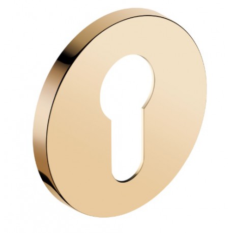 Rozeta okrągła SLIM na wkładkę złoty