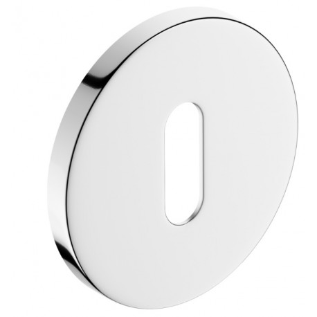 Rozeta okrągła SLIM na klucz chrom