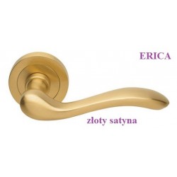 Klamka ERICA Manital szyld okrągły złoty satyna