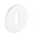 Rozeta okrągła SLIM na klucz biała